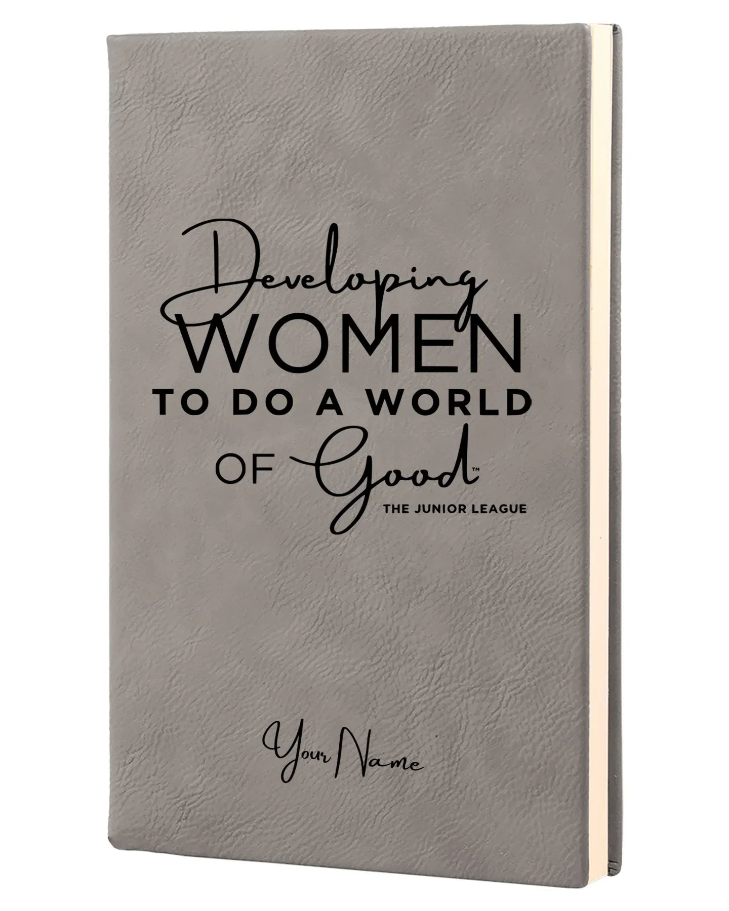 Junior League Personalized Leatherette Journal - World of Good