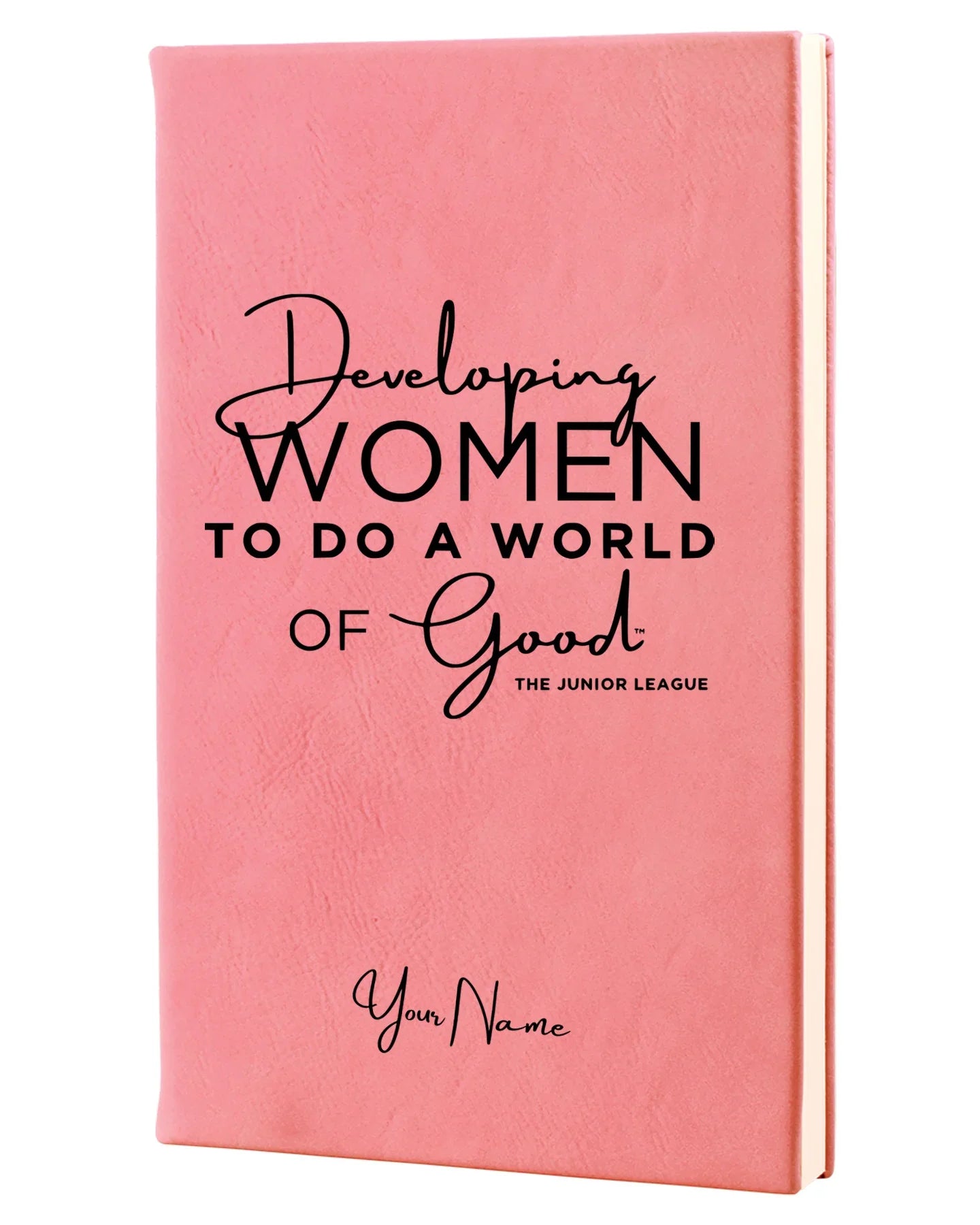 Junior League Personalized Leatherette Journal - World of Good