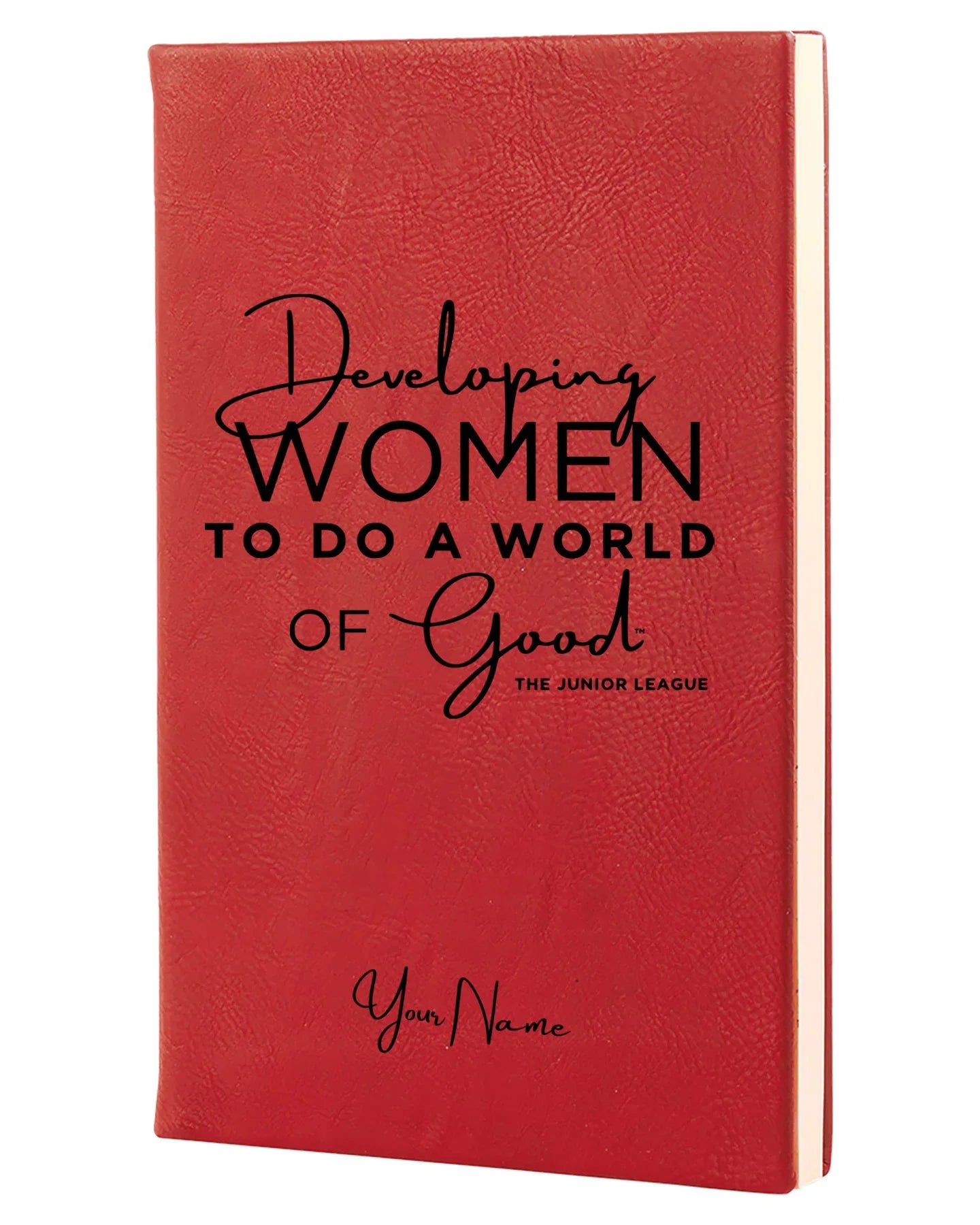 Junior League Personalized Leatherette Journal - World of Good