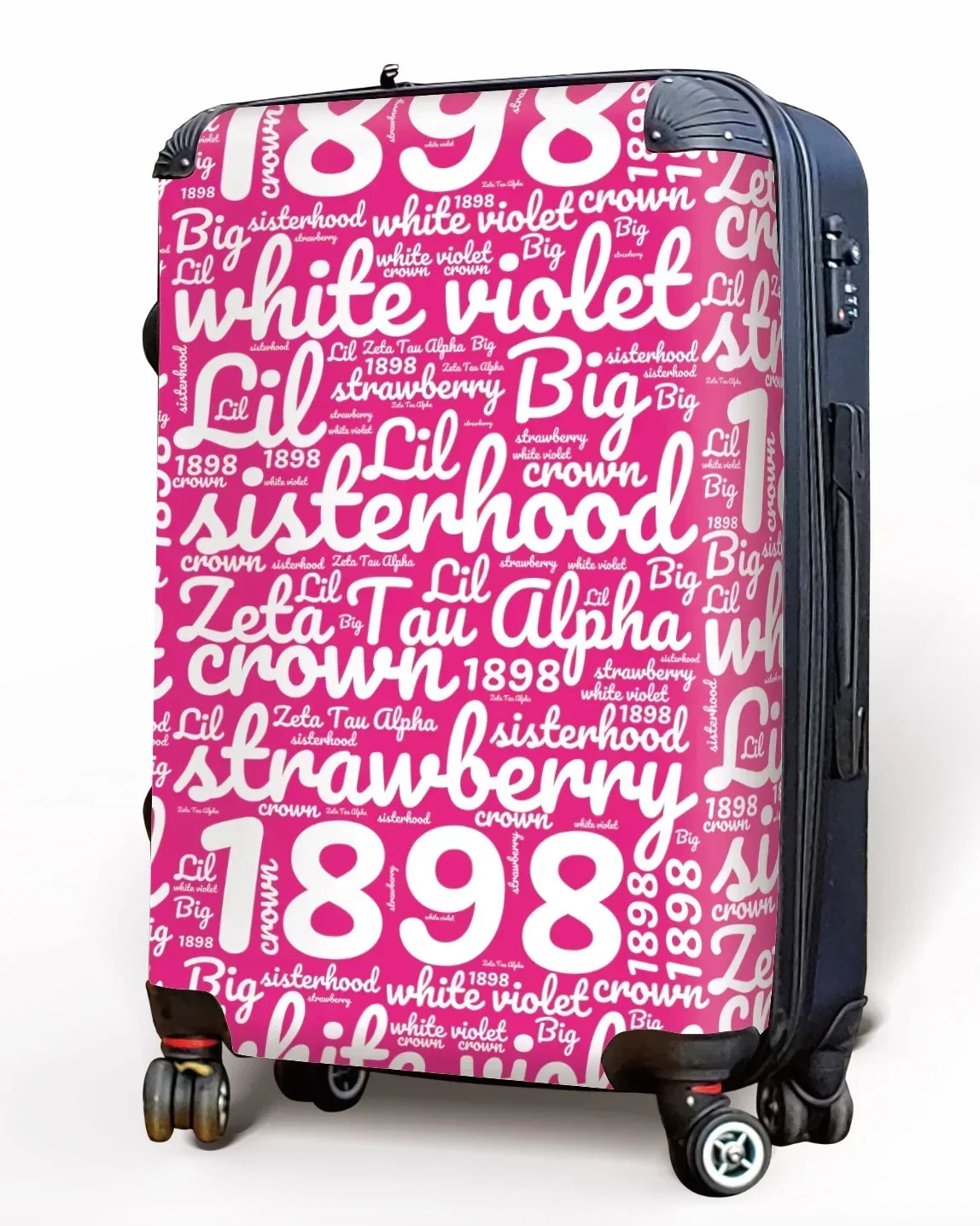 Zeta Tau Alpha Carry-on Luggage - Expression Art