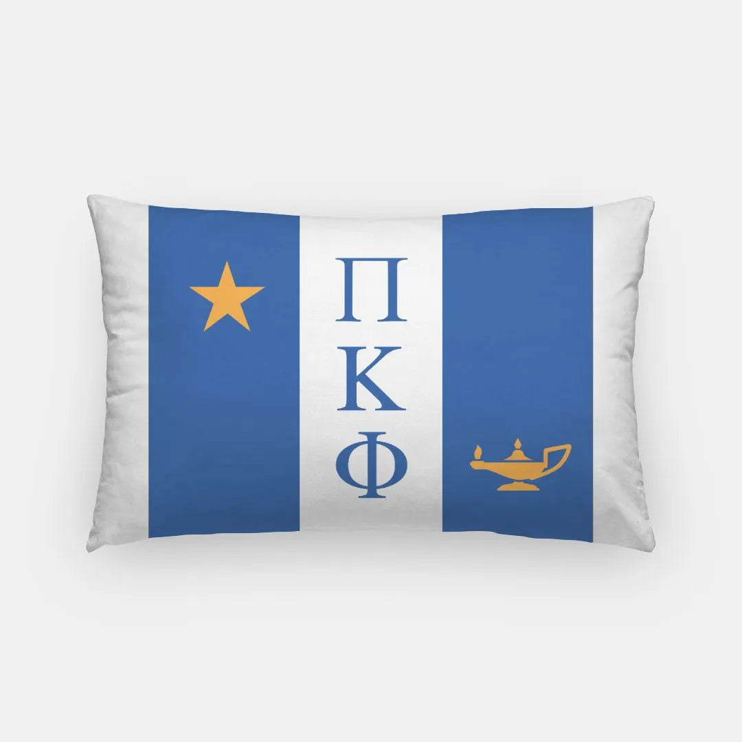 Pi Kappa Phi Flag Lumbar Pillow Cover Pillow Covers