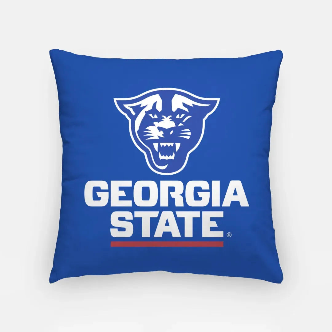 Georgia State 18" Throw Pillow Cover - Classic Blue Pillow Covers