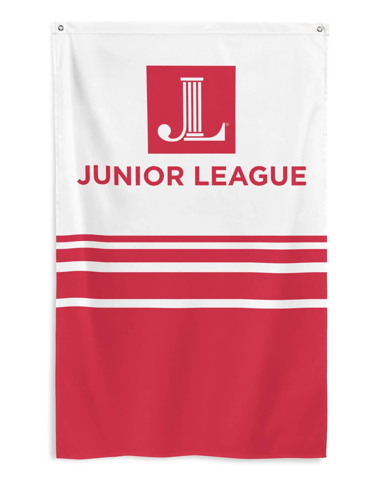 Junior League Flag - Traditional Logo | JL Event Supplies