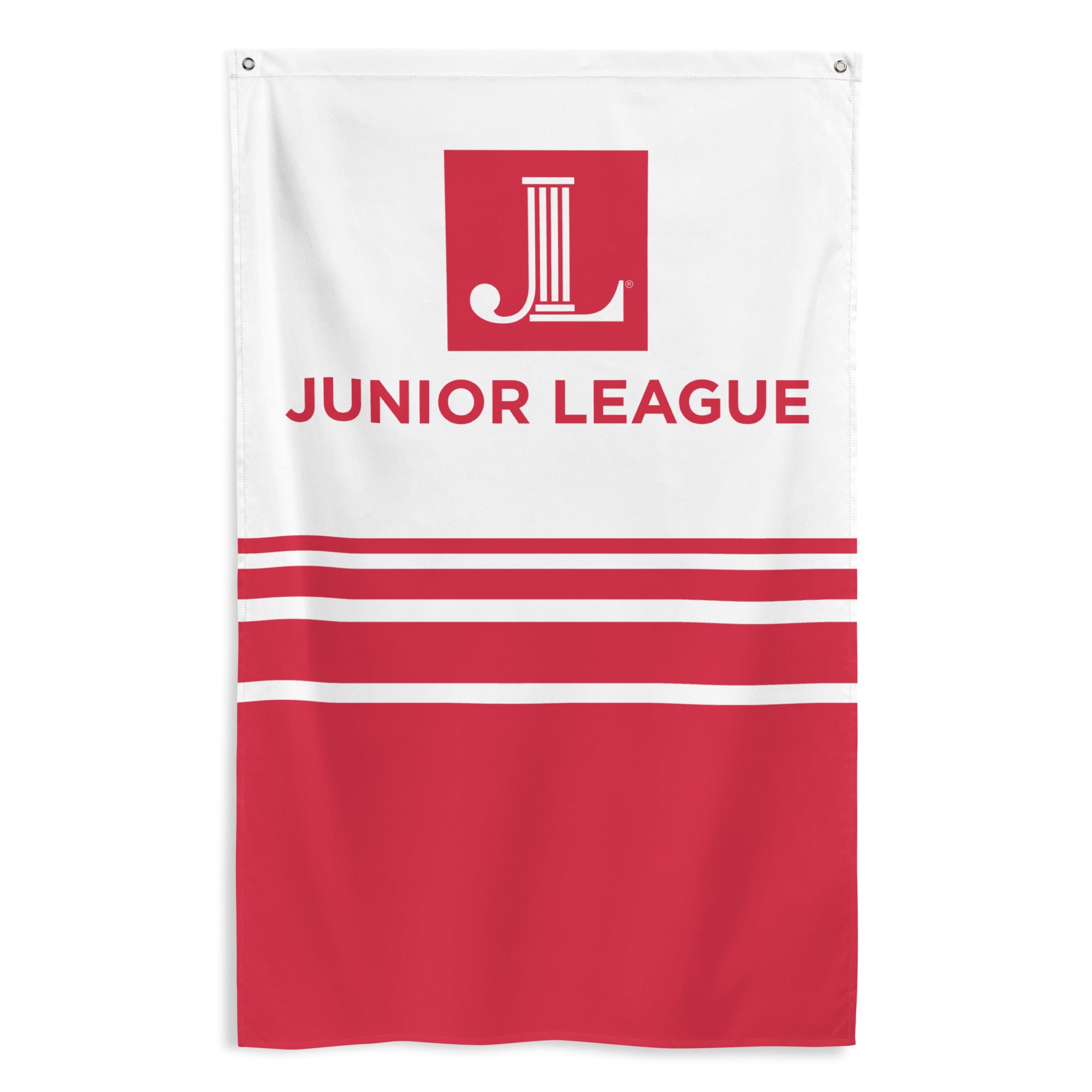 Junior League Flag - Traditional Logo | JL Event Supplies