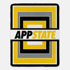 APP STATE XL 60x80 Sherpa Blanket - Geo Throw Blankets