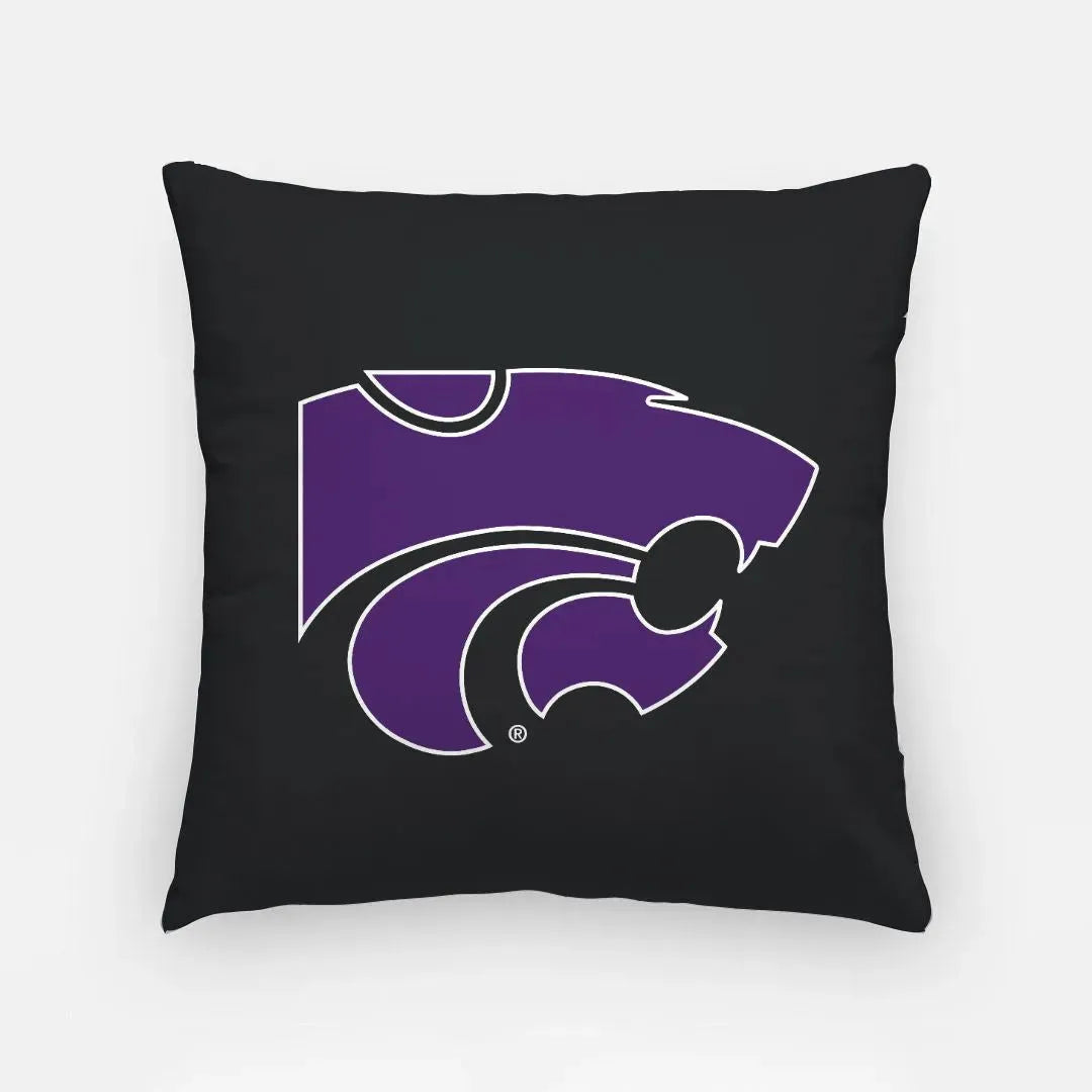 Kansas State University Pillow Cover - Purple Wildcat 18" Pillow Covers