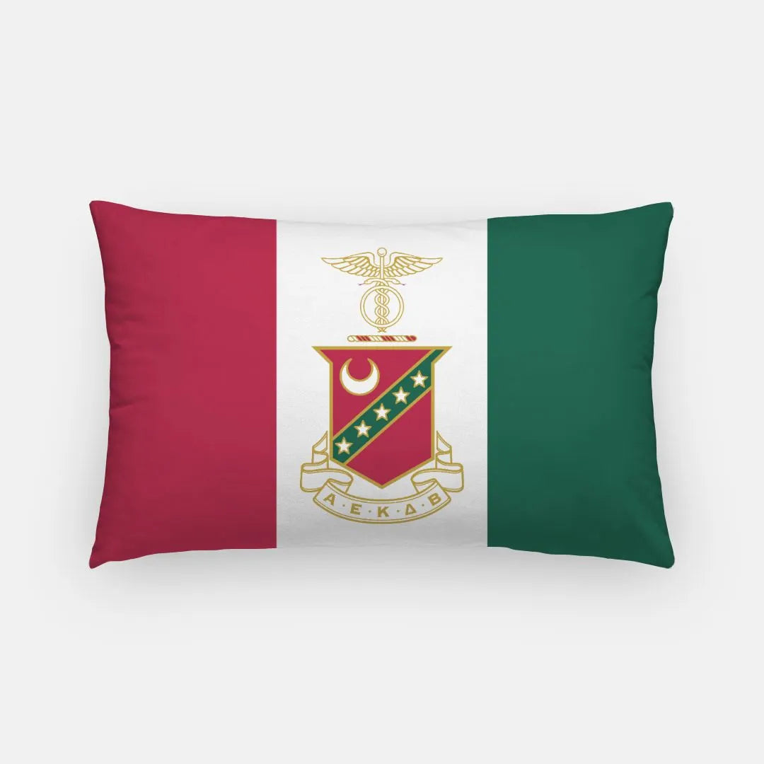 Kappa Sigma Lumbar Pillow Cover - Flag Pillow Covers