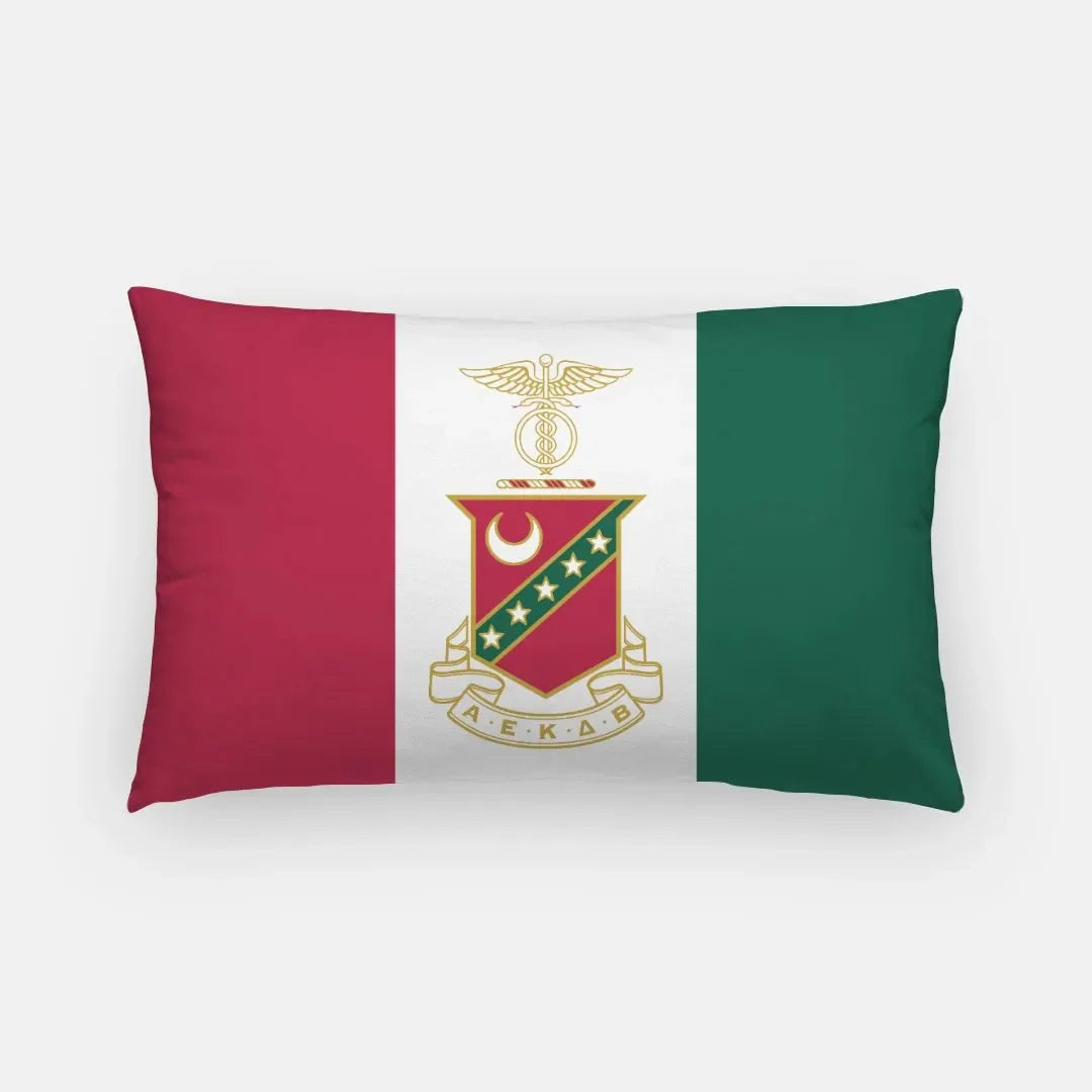 Kappa Sigma Lumbar Pillow Cover - Flag Pillow Covers