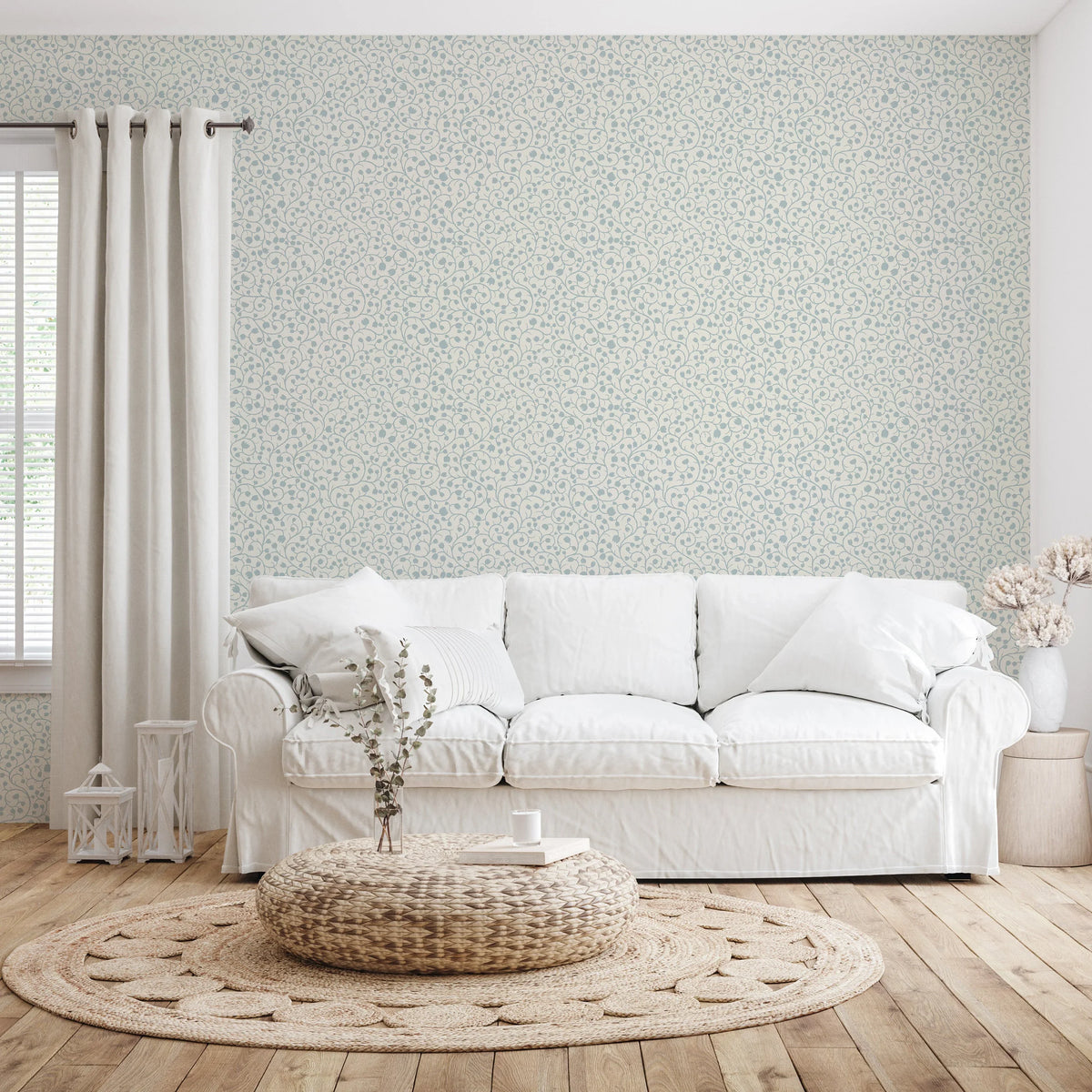 Hartford Peel & Stick Wallpaper by RNM Arts | Dorm Friendly Wall Decor - Campus Greek Fit