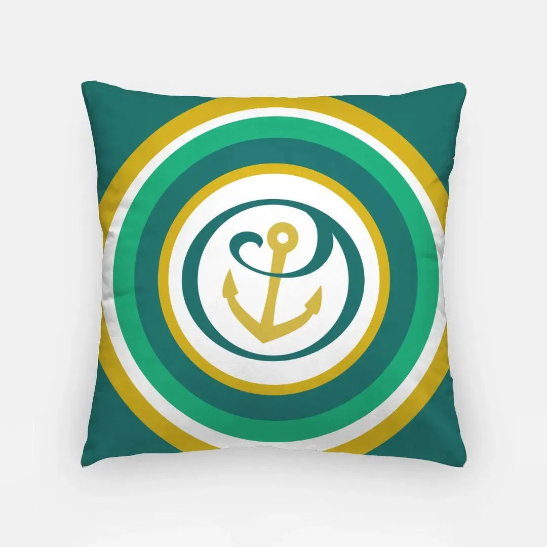 Alpha Sigma Tau 18" Throw Pillow Cover - Bullseye Pillow Covers