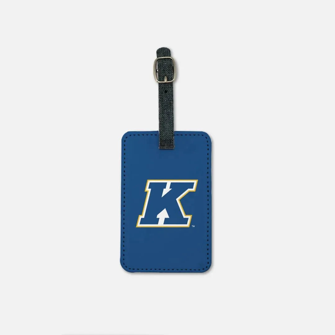 Kent State University Luggage Tag (Set of 2) - "K" Emblem Luggage Tags