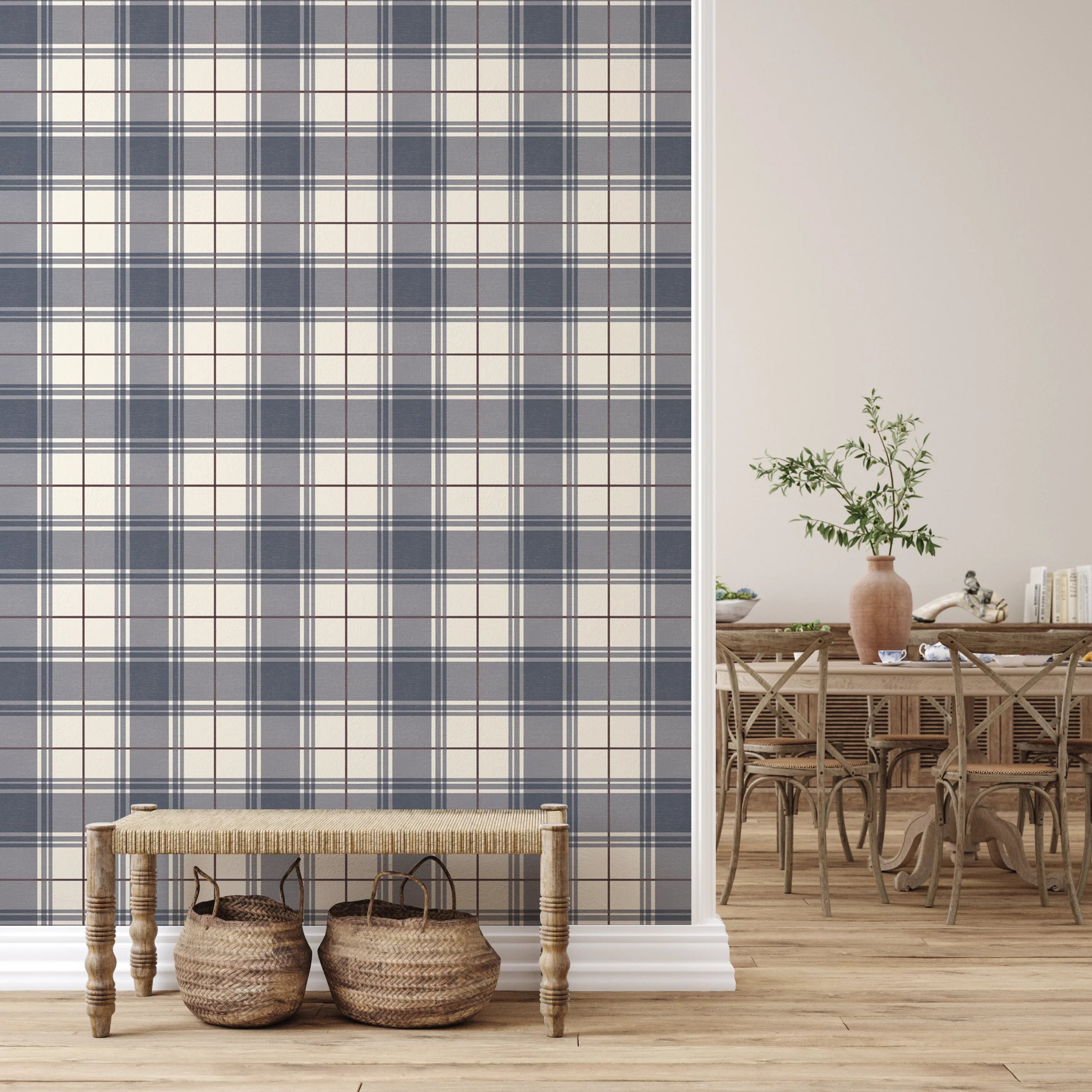 Corbin Peel & Stick Wallpaper by Hailey Kiefer Designs | Dorm Friendly