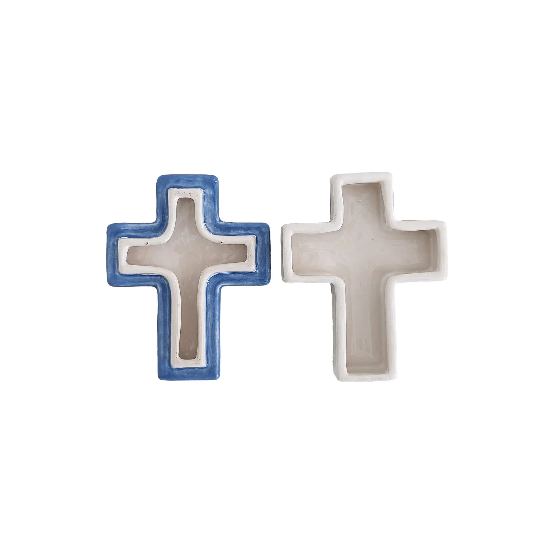 Handcrafted Monogram Cross Keepsake Box Faith Gift | Accessories