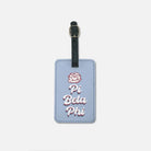 Pi Beta Phi (Set of 2) Retro Luggage Tag Luggage Tags