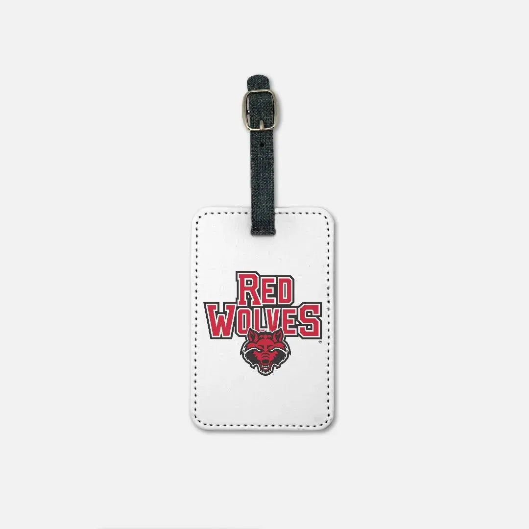 Red Wolves Luggage Tag (Set of 2) Luggage Tags