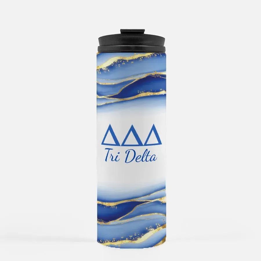 Tri Delta Thermal Tumbler - Geode 16 oz. Drinkware