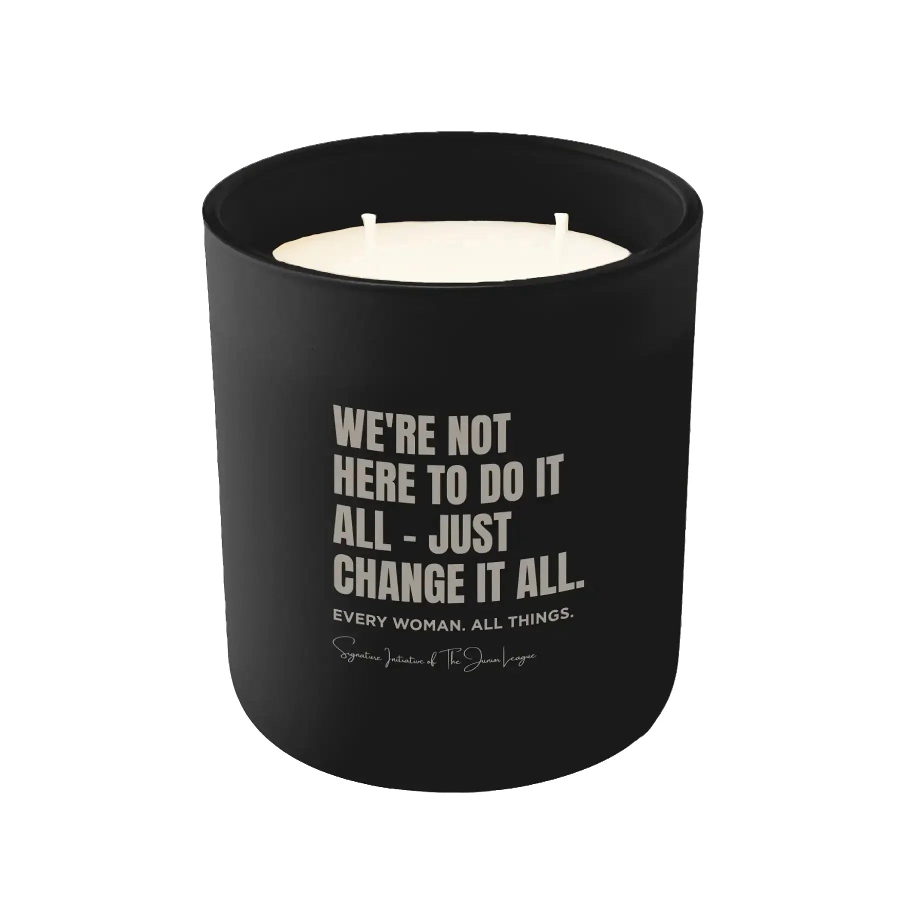 Junior League Engraved Glow Candle 12 oz. - Every Woman. All Things.