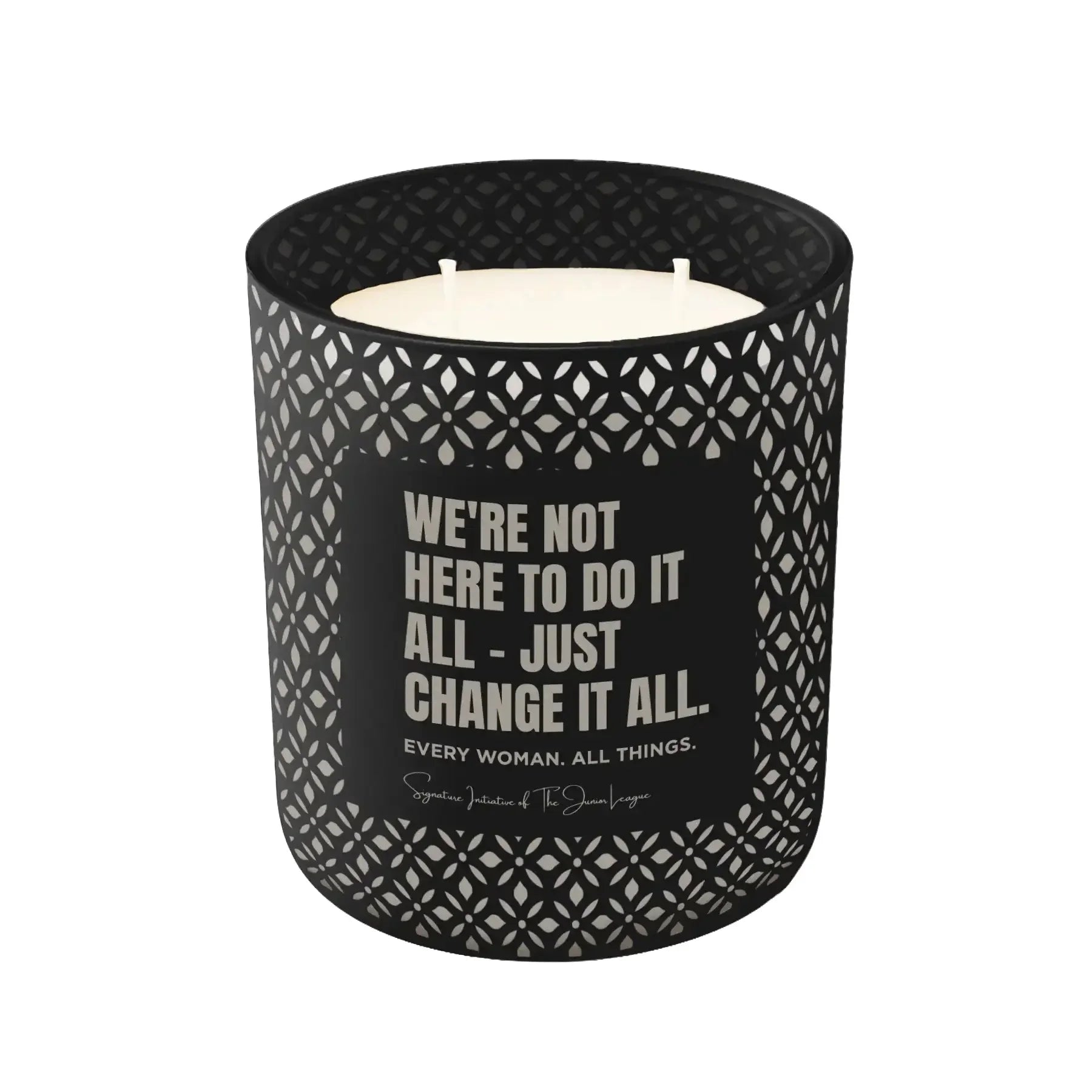Junior League Engraved Glow Candle 12 oz. - Every Woman. All Things.