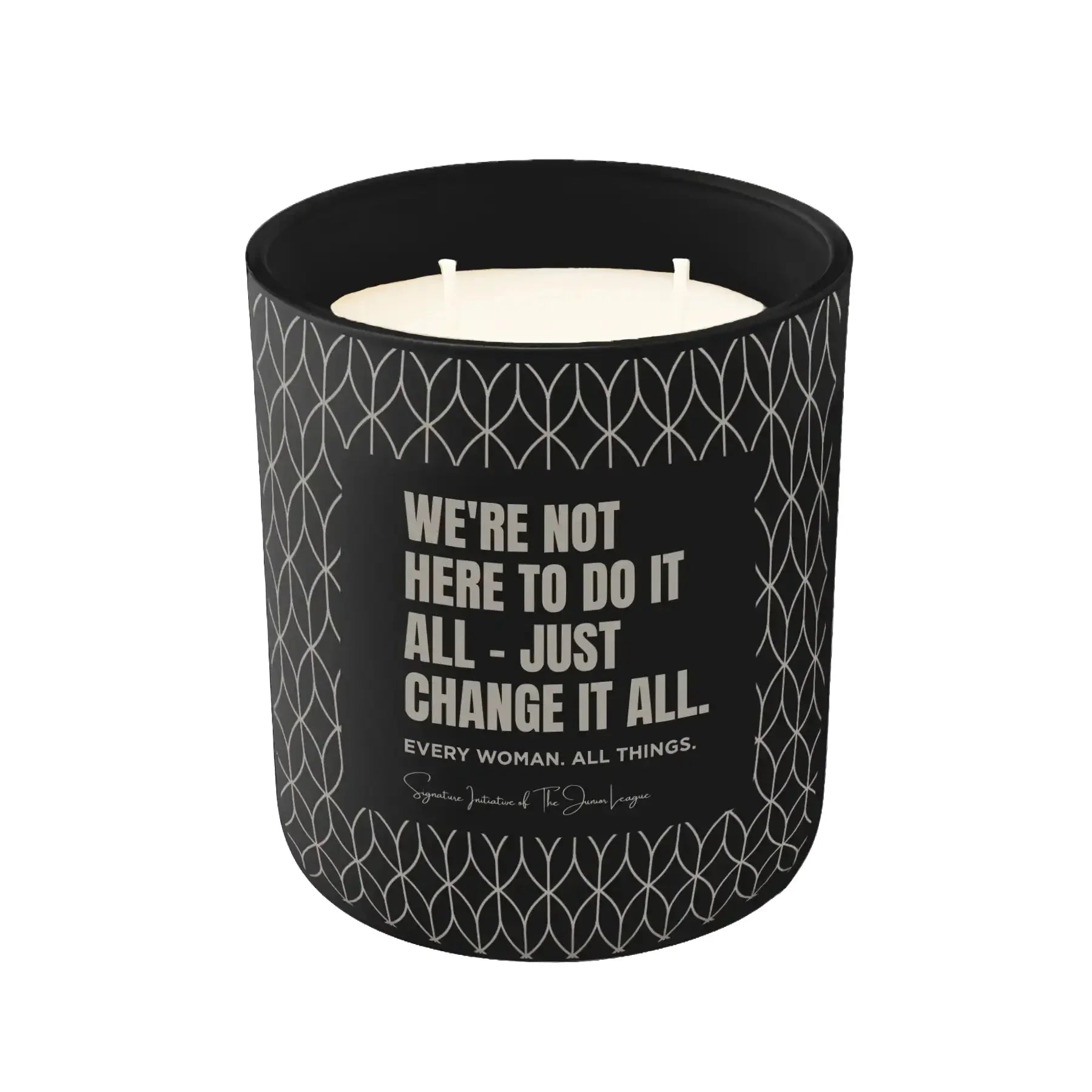 Junior League Engraved Glow Candle 12 oz. - Every Woman. All Things.