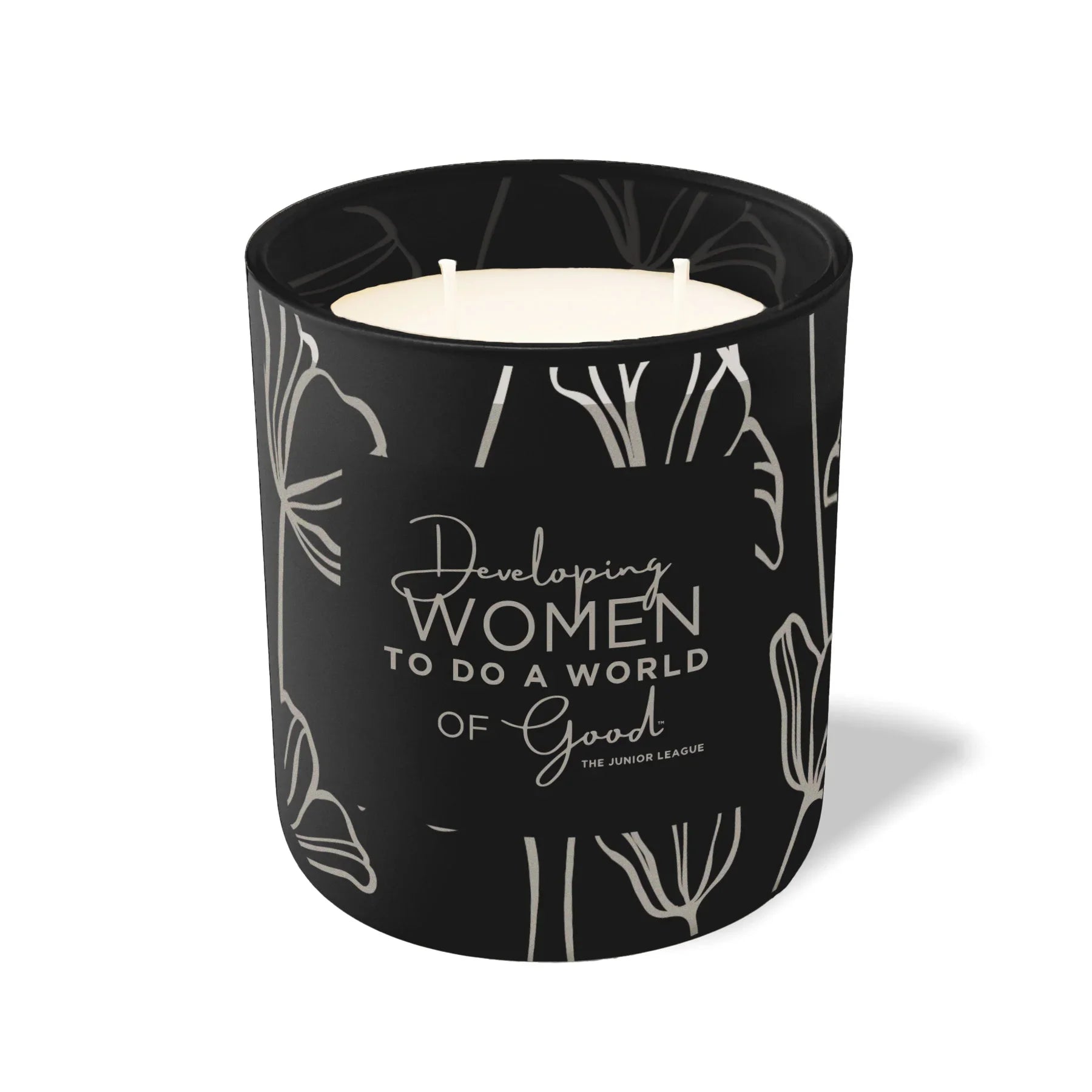 Junior League Engraved Glow Candle 12 oz. - World of Good