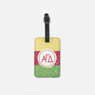 Alpha Gamma Delta (Set of 2) Luggage Tag - Greek Letters Luggage Tags