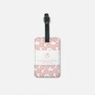 Gamma Phi Beta (Set of 2) Luggage Tag - Blush Carnation Luggage Tags