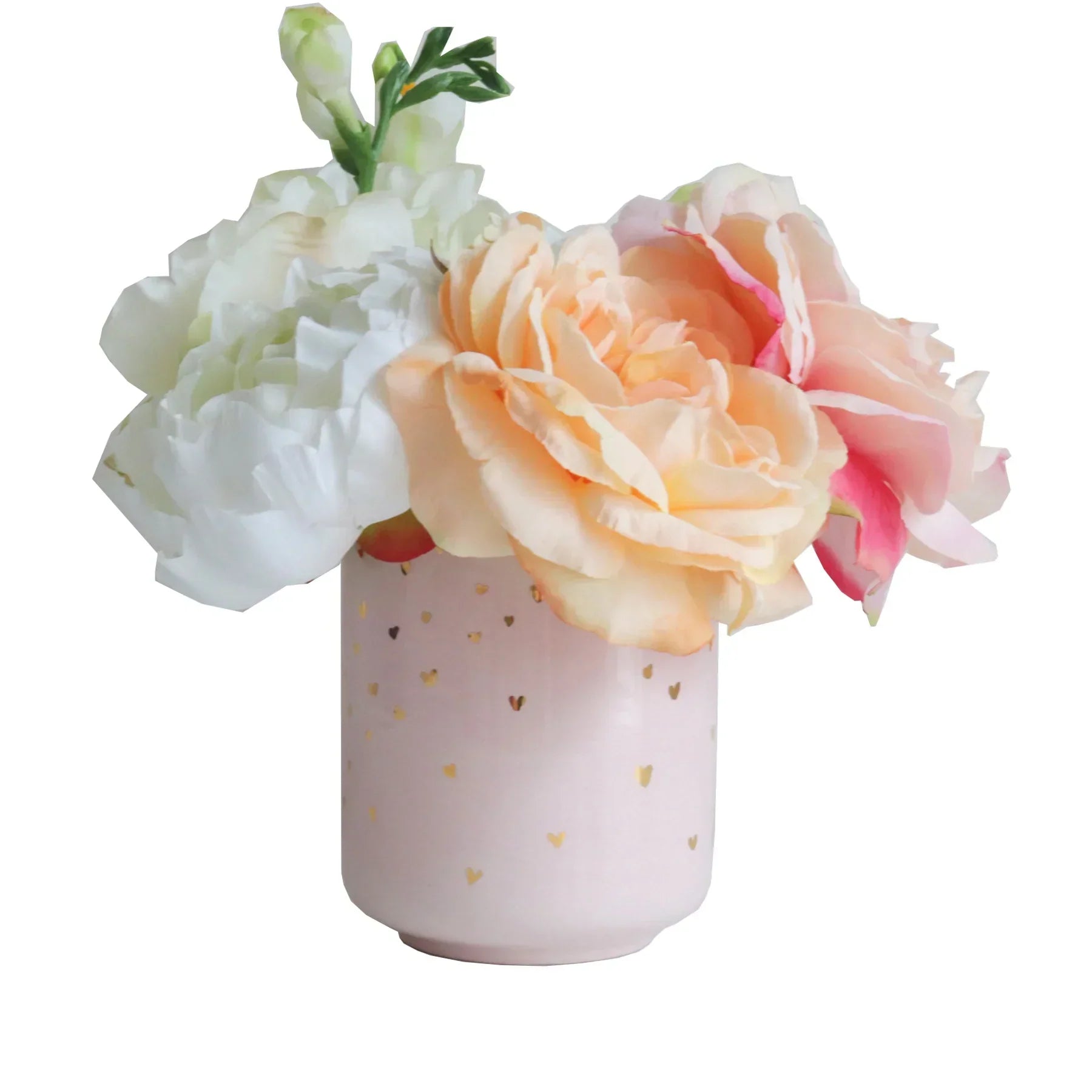 "Confetti Hearts" Vase | Dorm Accessories | Cute Gifts for Girls
