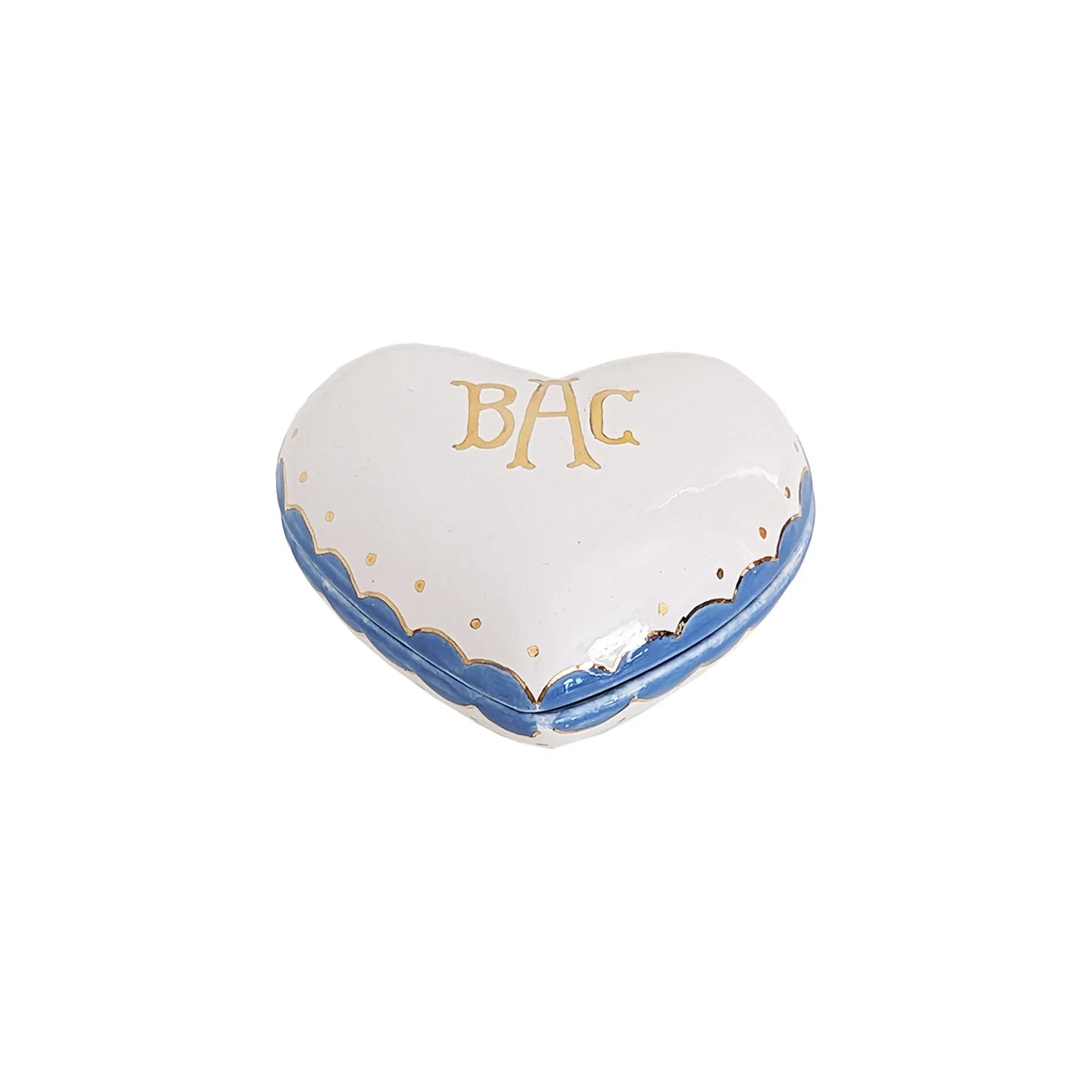 Personalized Monogrammed Heart Box | Trinket Catchall | Gift for Her