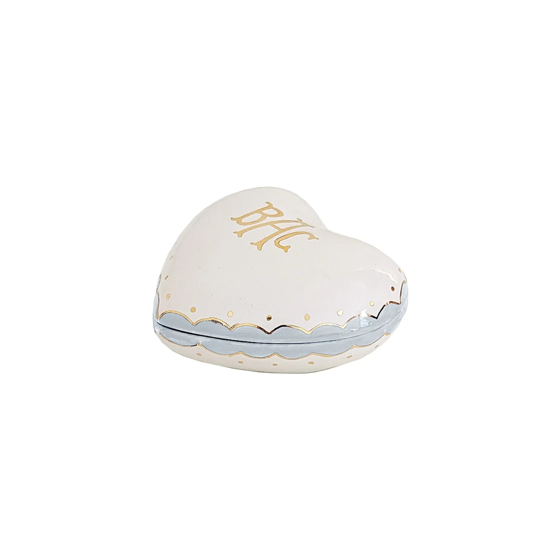 Personalized Monogrammed Heart Box | Trinket Catchall | Gift for Her