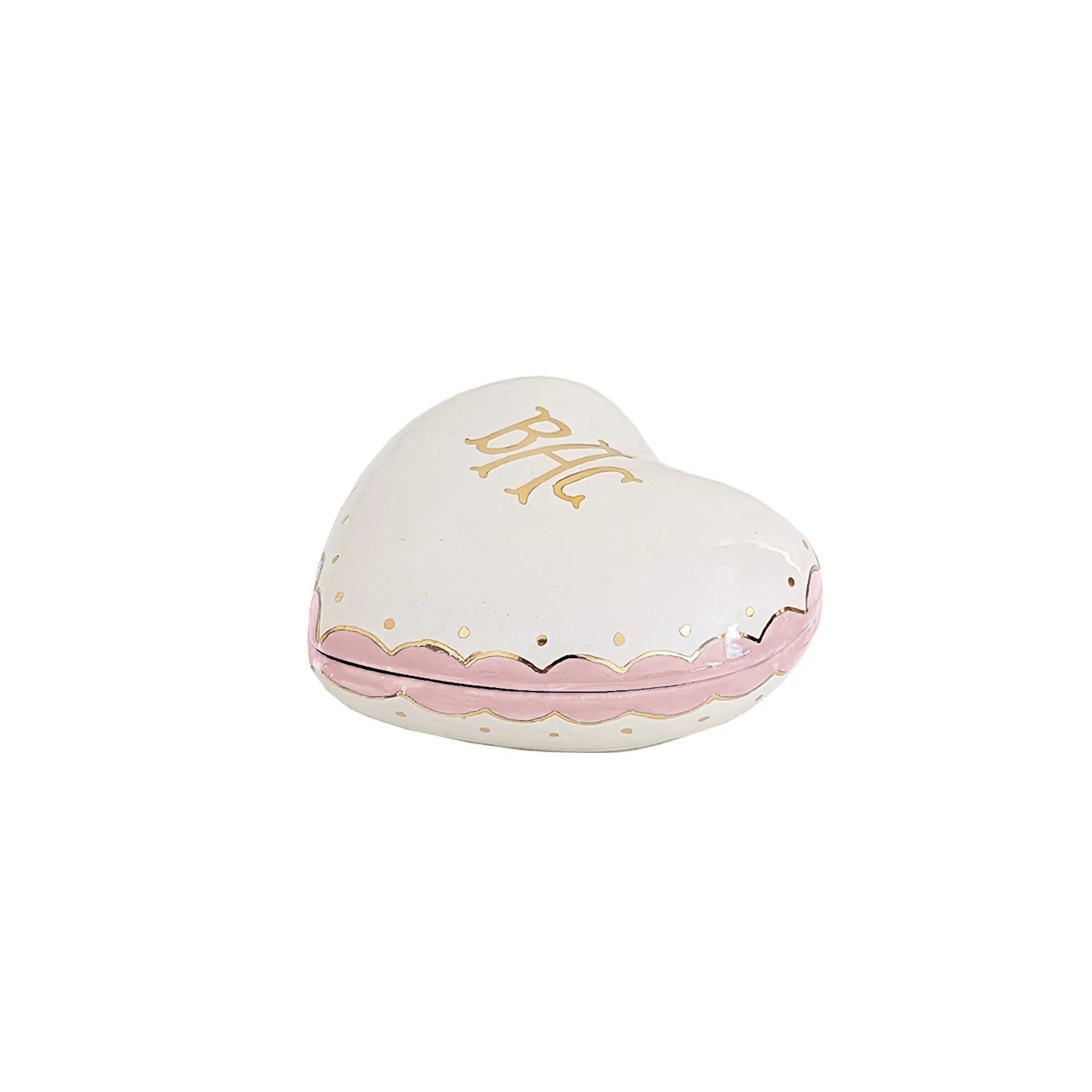 Personalized Monogrammed Heart Box | Trinket Catchall | Gift for Her