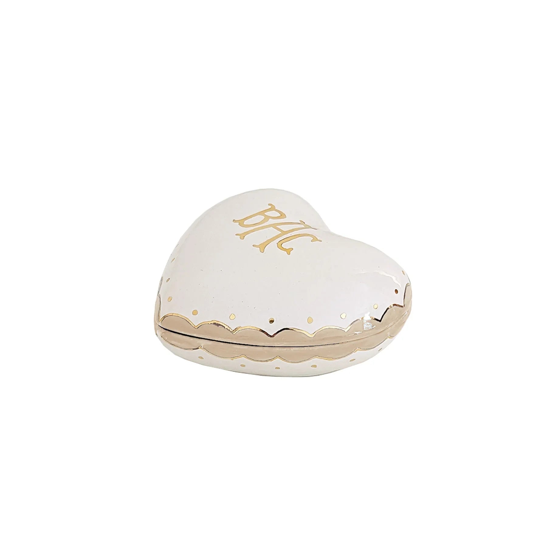 Personalized Monogrammed Heart Box | Trinket Catchall | Gift for Her