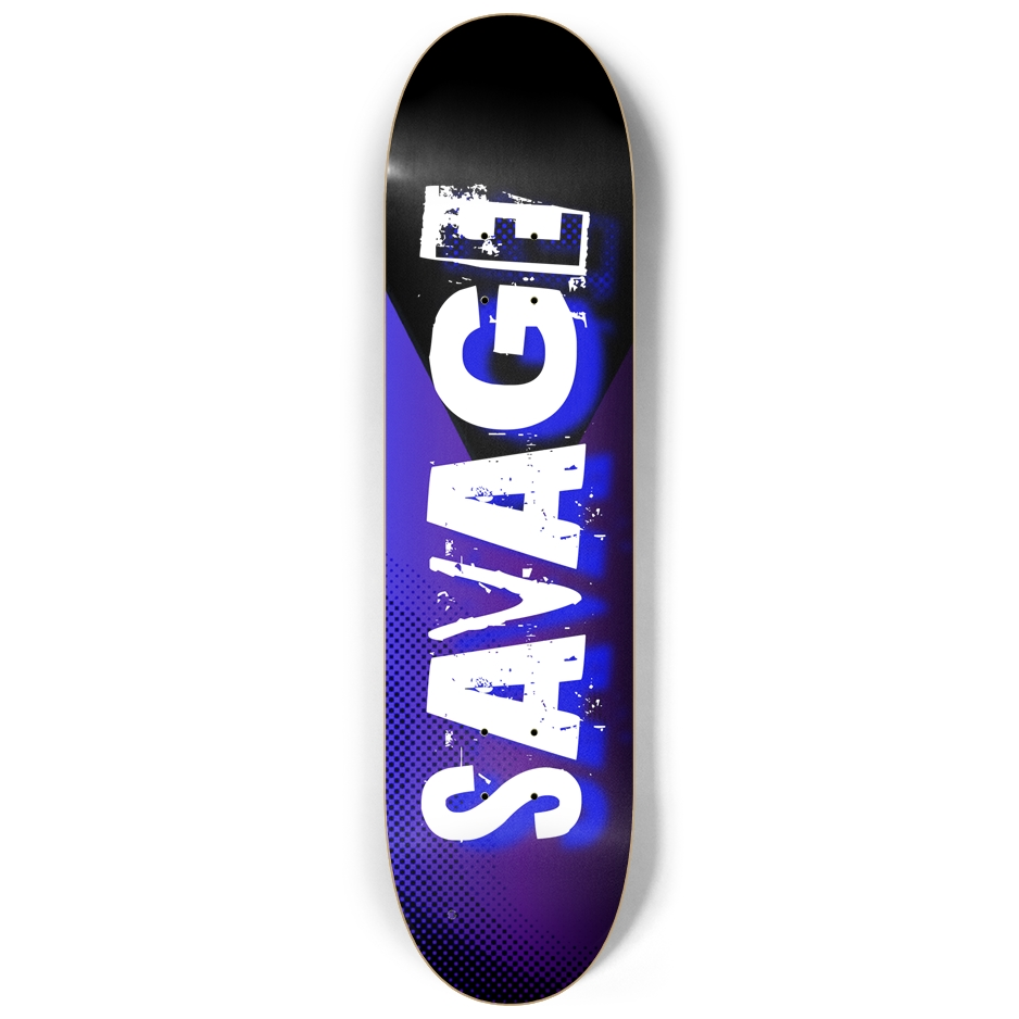 SAVAGE Skateboard Deck Skateboard Deck