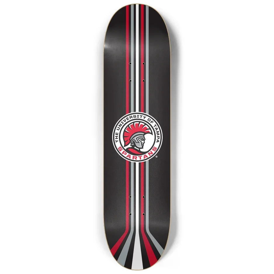 UTampa Retro Stripes Skateboard Deck Skateboard