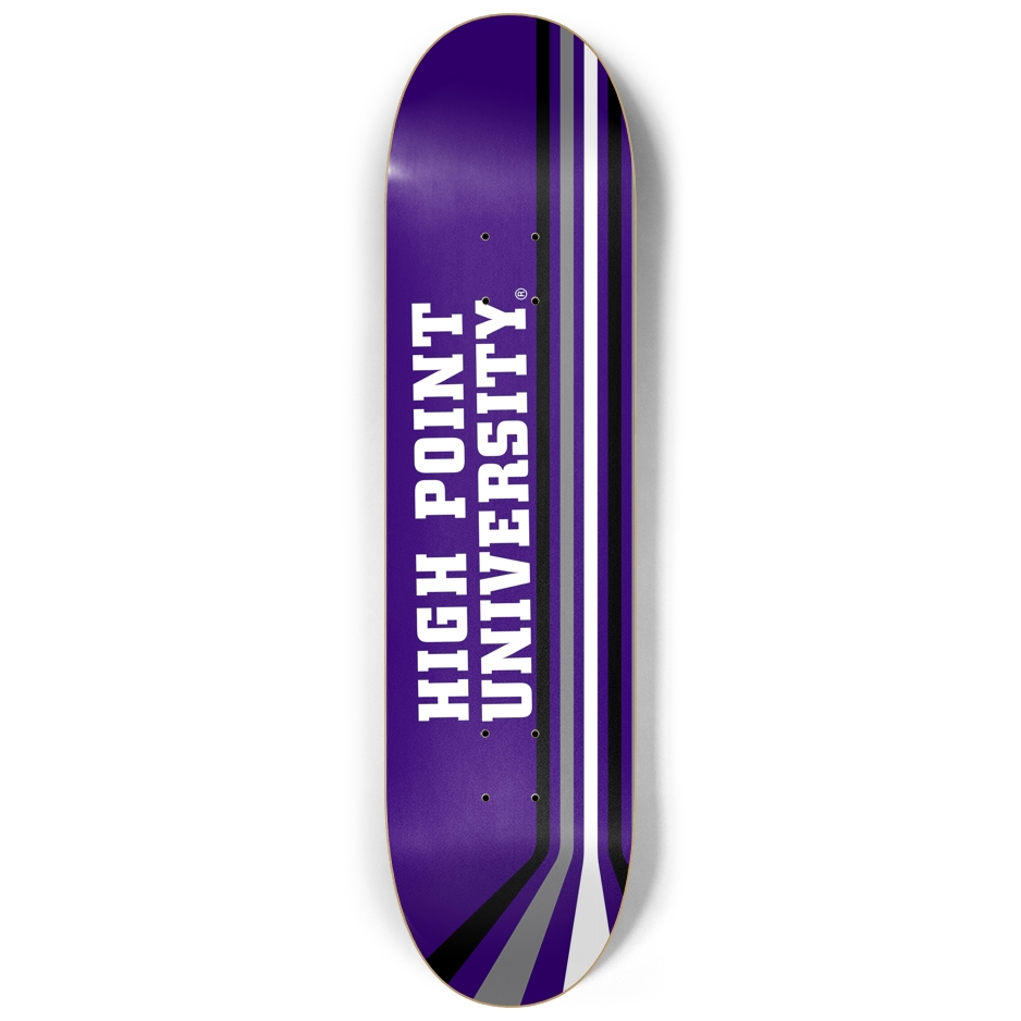 HPU Retro Stripes Skateboard Deck Skateboard