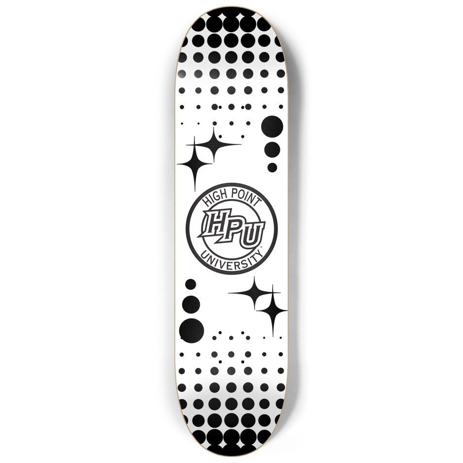 HPU Skateboard Deck - Dots Skateboard