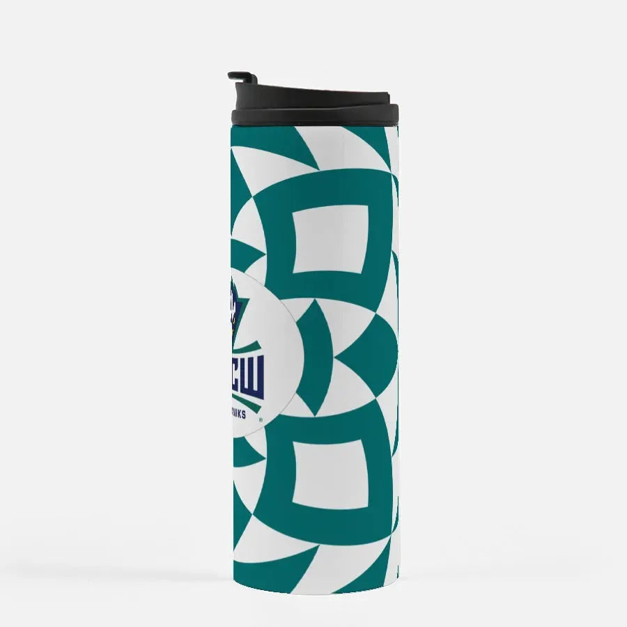 University of North Carolina Wilmington Tumbler Tribal Print - Teal 16.oz Drinkware