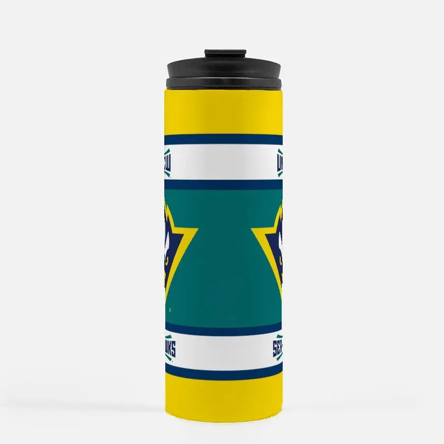 UNCW Gold Band Thermal Tumbler 16 oz. Drinkware