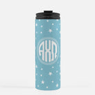 Alpha Chi Omega Thermal Tumbler - Monogram Stars Olympus Blue 16 oz. Drinkware