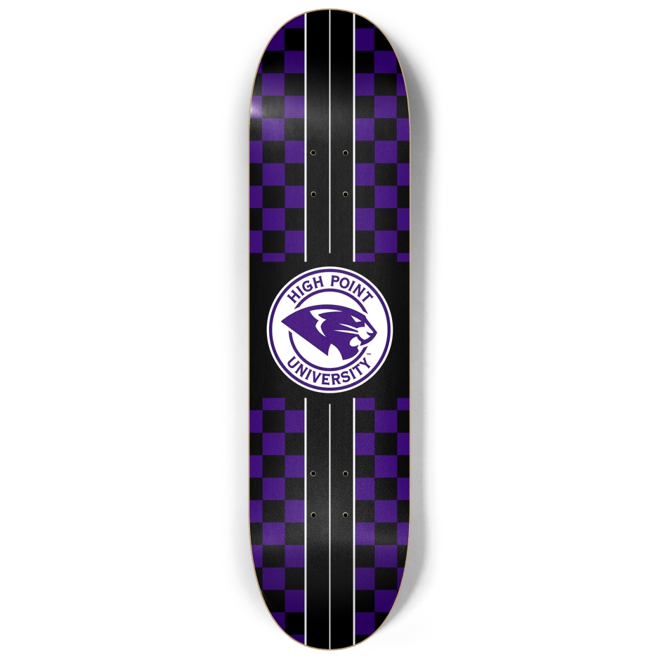 HPU Check Skateboard Deck Skateboard