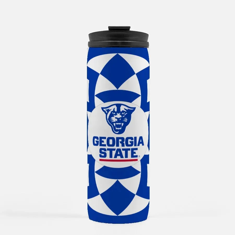 Georgia State University Blue Tribal Thermal Tumbler 16 oz. Drinkware
