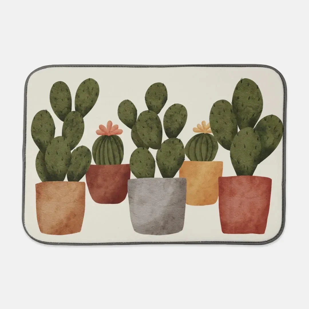Cactus Dish Mat Dish Mat