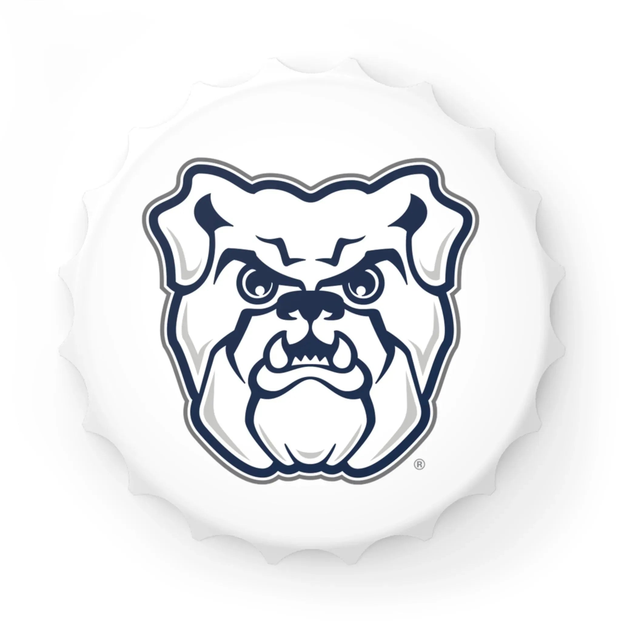 Butler University Bulldog Magnetic Bottle Opener White Bottle Openers