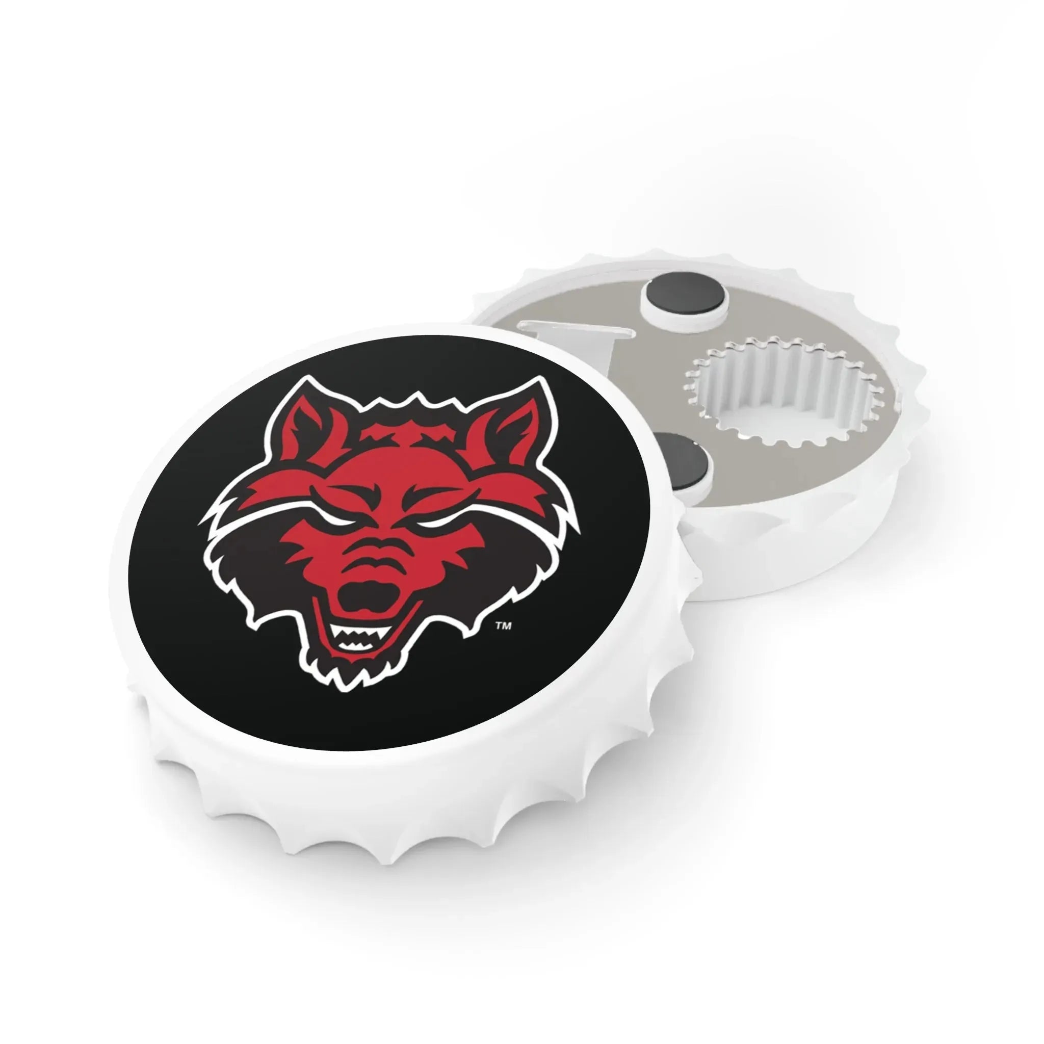 Arkansas State Magnetic Bottle Opener - Wolf Head Bottle Openers