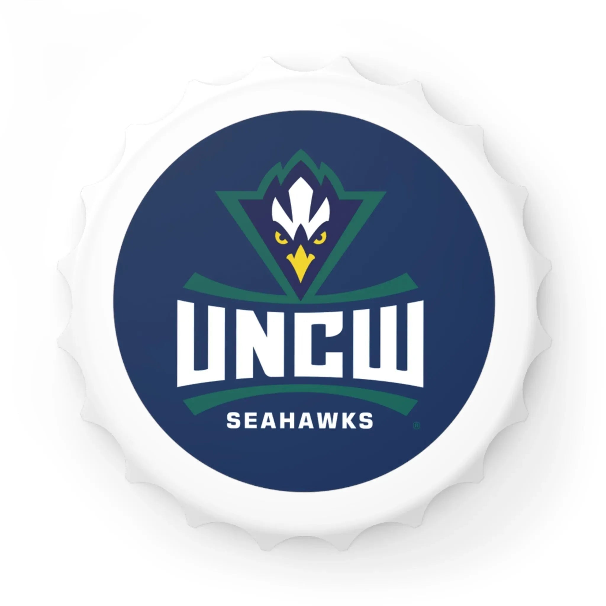 UNCW Magnetic Bottle Opener Navy Bottle Openers
