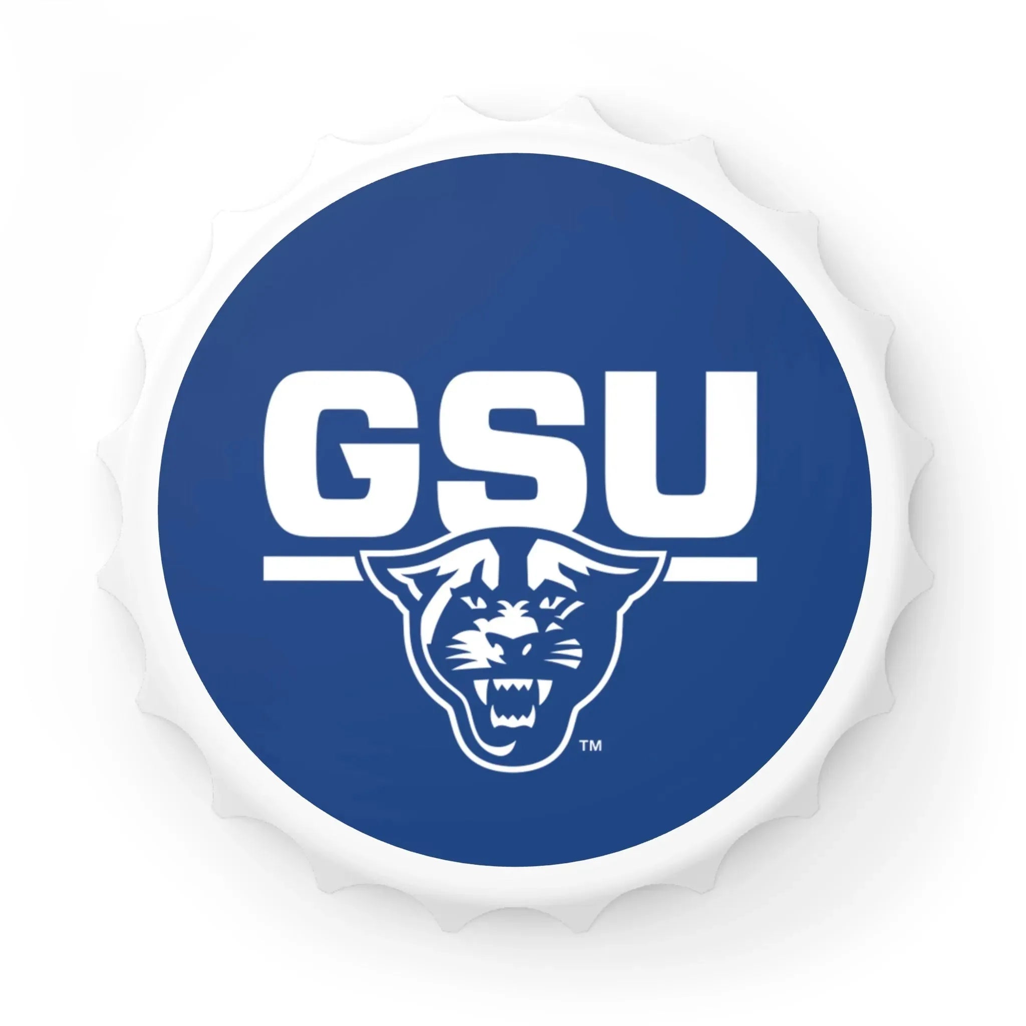 Georgia State University- GSU Magnetic Bottle Opener Blue Bottle Openers