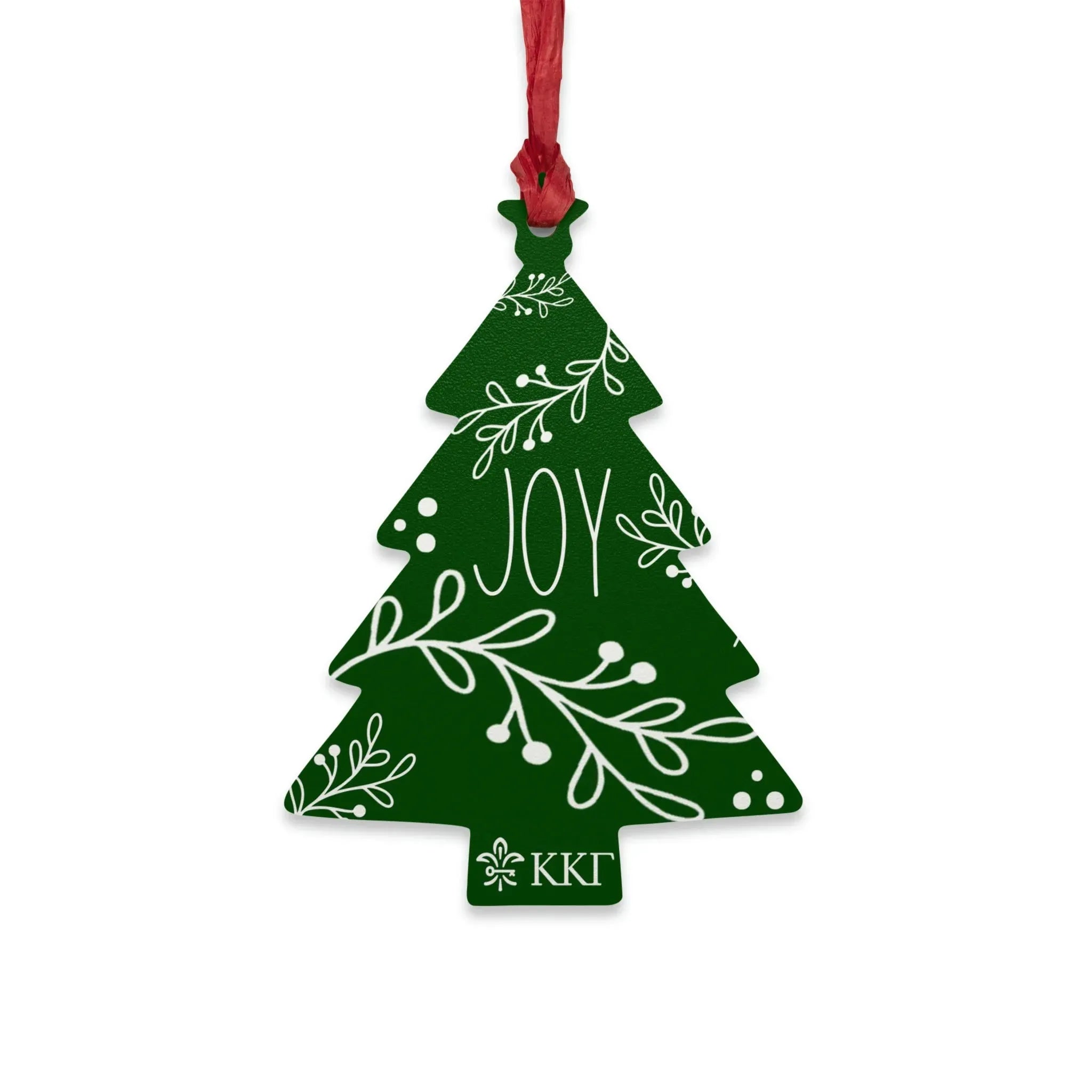 Kappa Kappa Gamma Wood Christmas Ornaments / Magnets (Set of 3) Holiday Ornaments