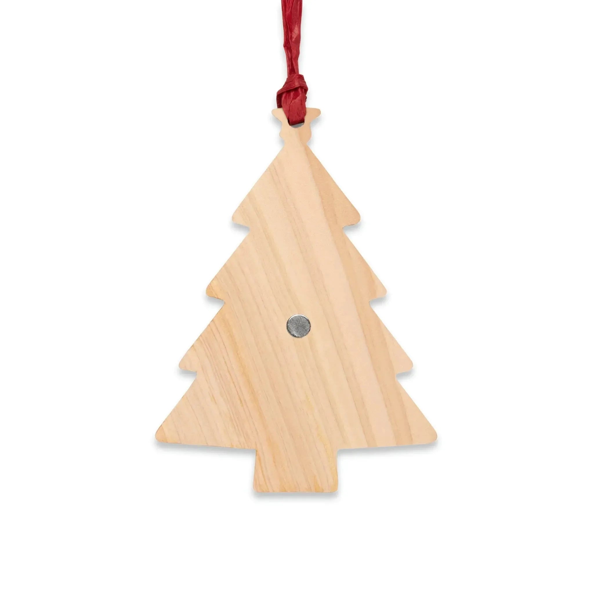 Alpha Omicron Pi Wood Christmas Ornaments / Magnets (Set of 3) Holiday Ornaments