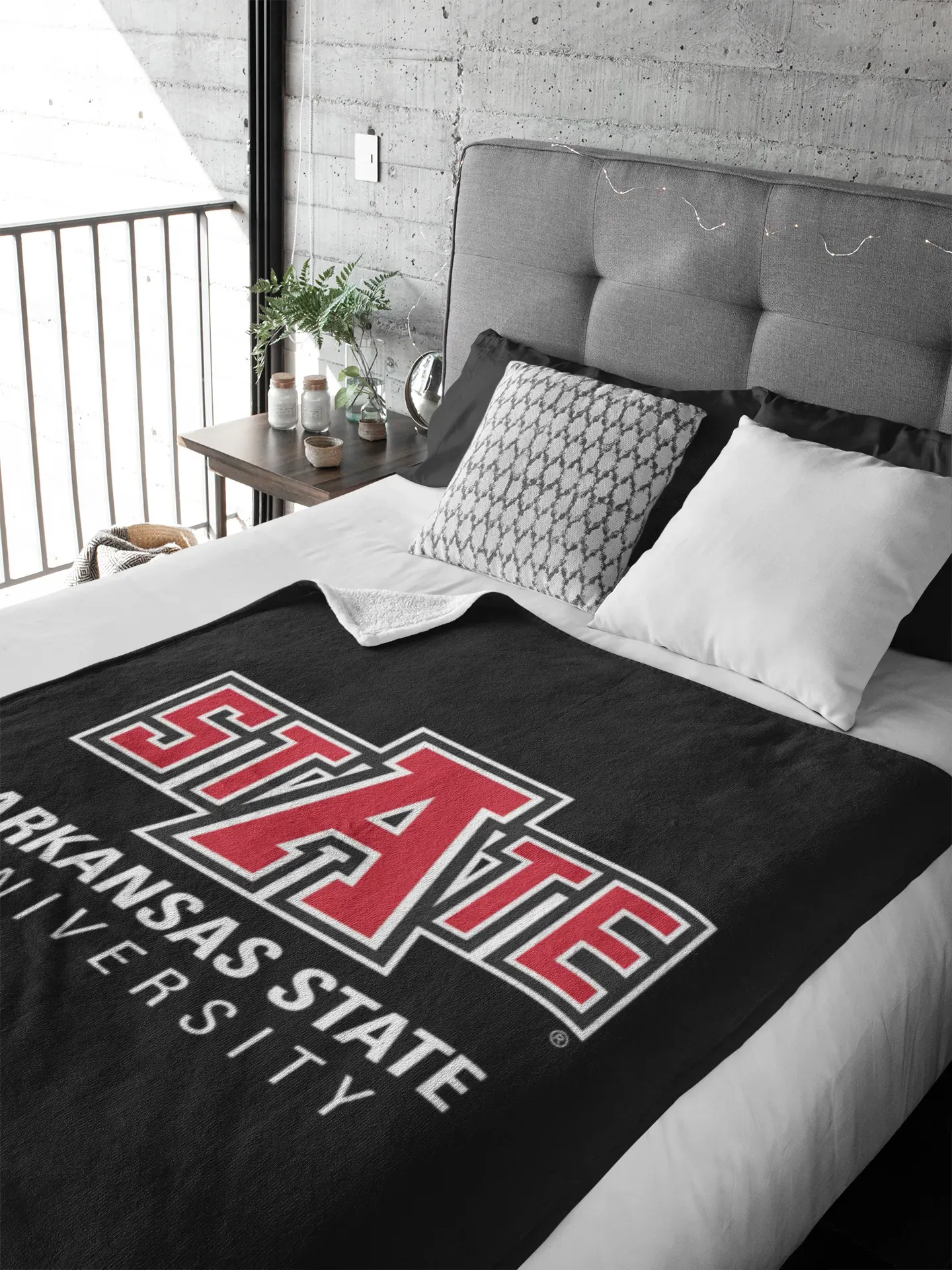 Arkansas STATE University XL 60x80 Sherpa Throw Blanket Throw Blankets