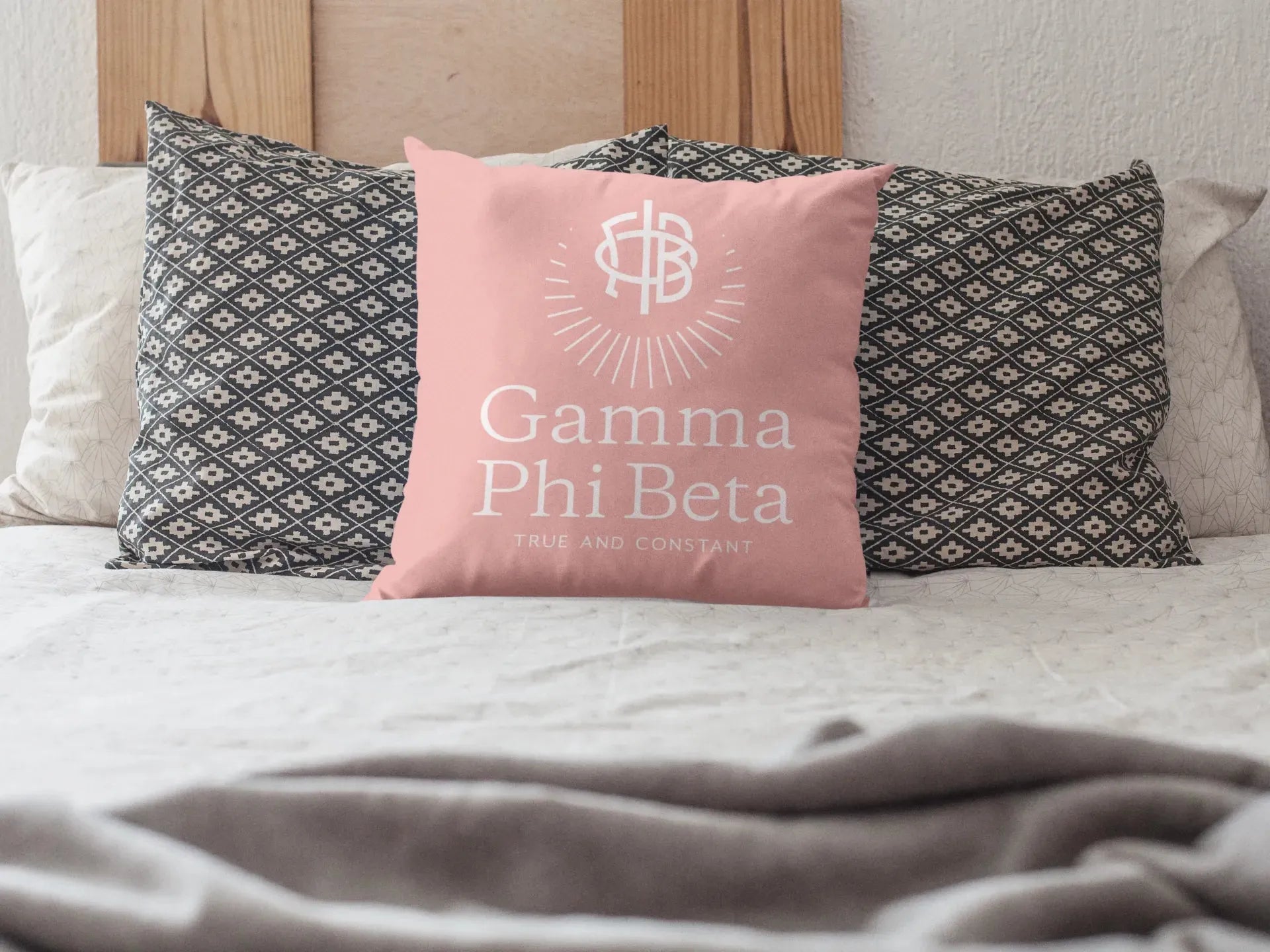Gamma Phi Beta 18" Traditional Throw Pillow Cover Pillow Covers
