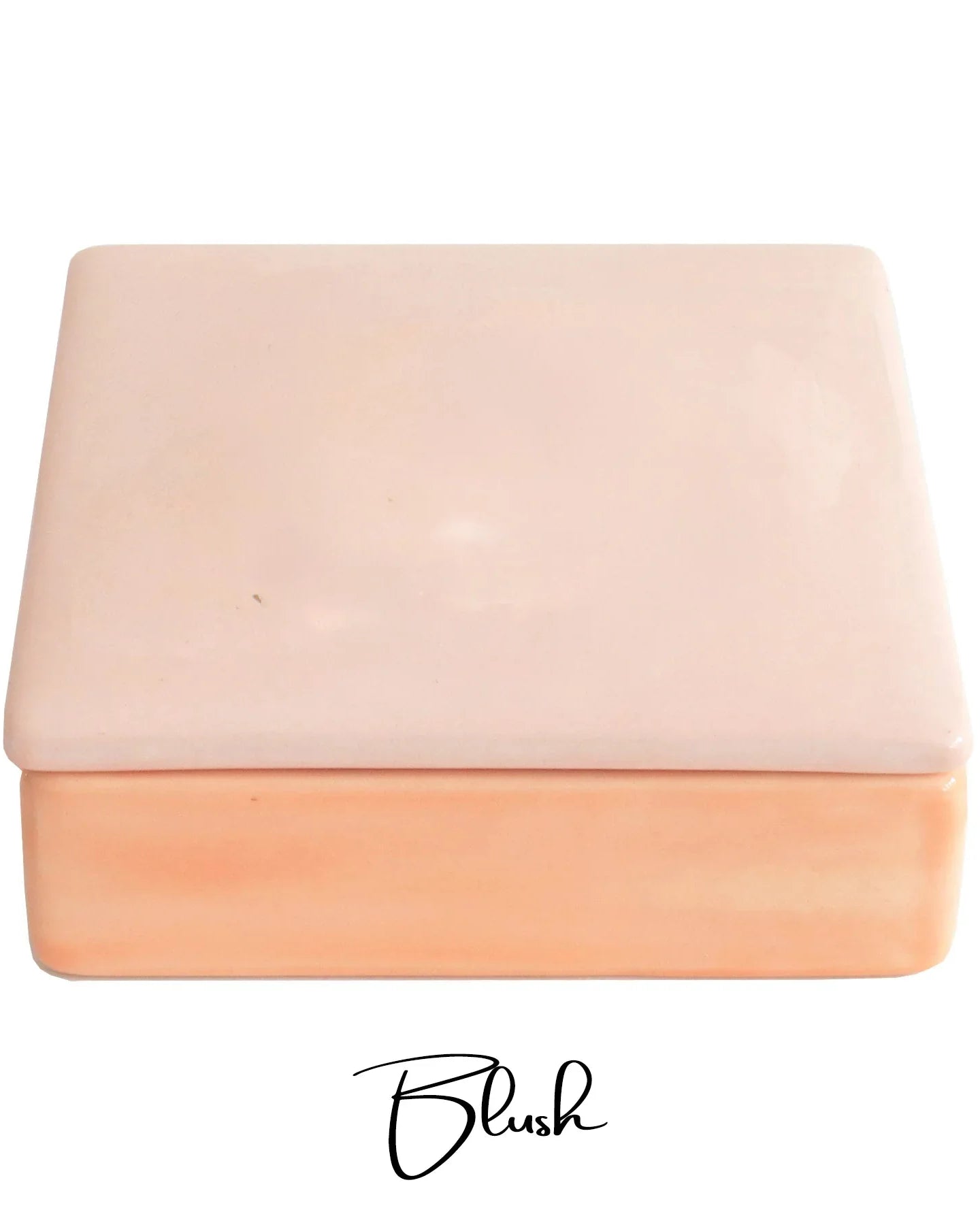 Campus Greek Fit - Two Tone Keepsake Box - Blush